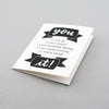 You are really crushing it! Send some words of affirmation to a friend or loved one with this card by Em Dash Paper Co.