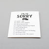 Apologize for everything! Funny 